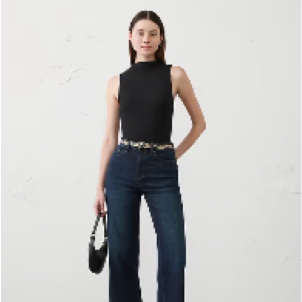 Banana Republic Women’s Soft Luxe Mock Neck Top